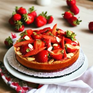 Atelier tarte rhubarbe et fraise